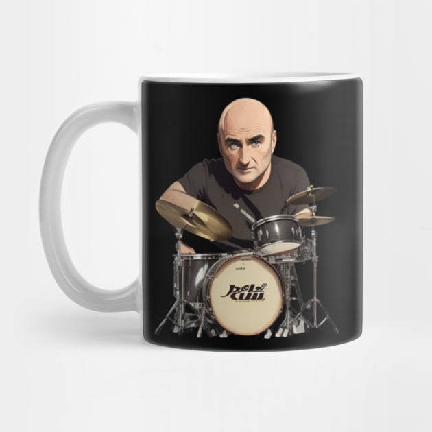 phil collins // vektor art design v8 by girls store